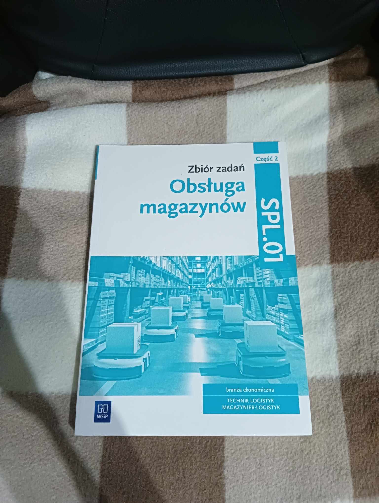 Zeszyt ćwiczeń "Obsługa magazynu" 1 kl technikum logistyczne część 2