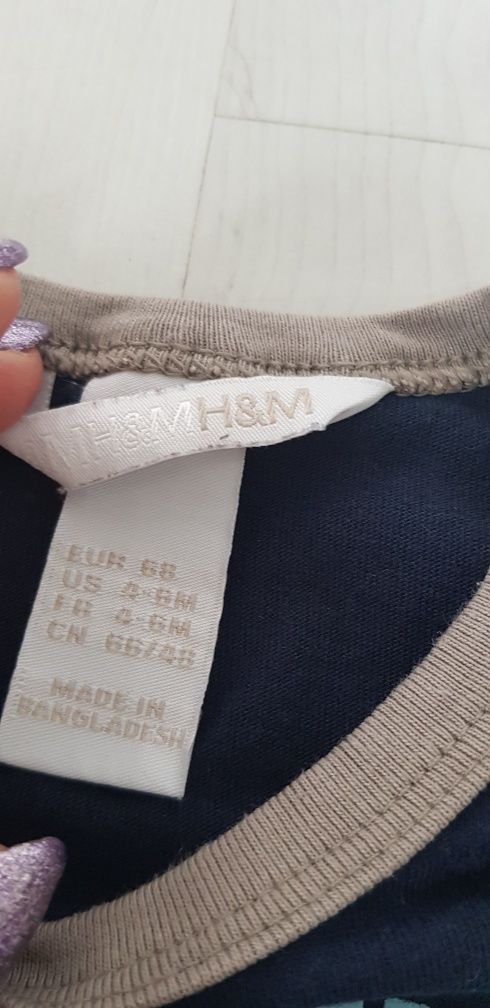 Koszulka z nadrukiem Roz.68 H&M