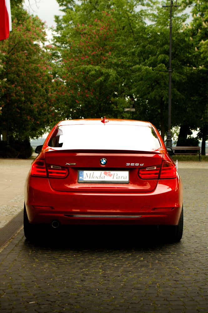 BMW individual z USA do ślubu sportowe auto wesele