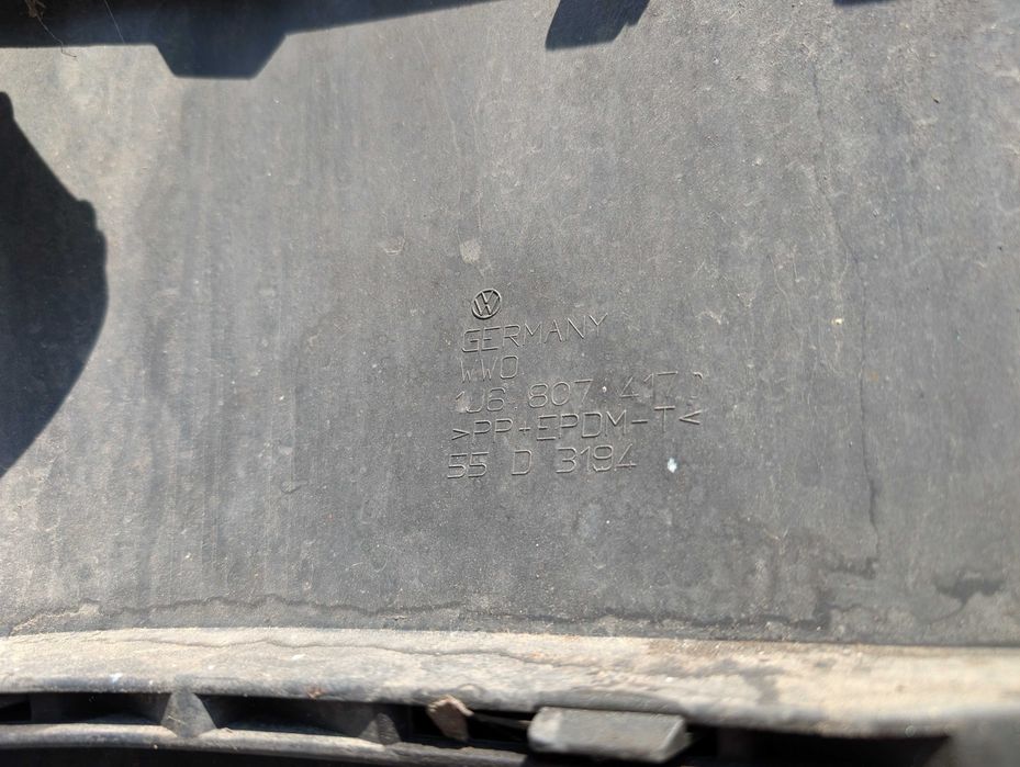 Zderzak tylny Golf 4 LB5N HB 5D Dokładka PDC czujniki parkowania moduł