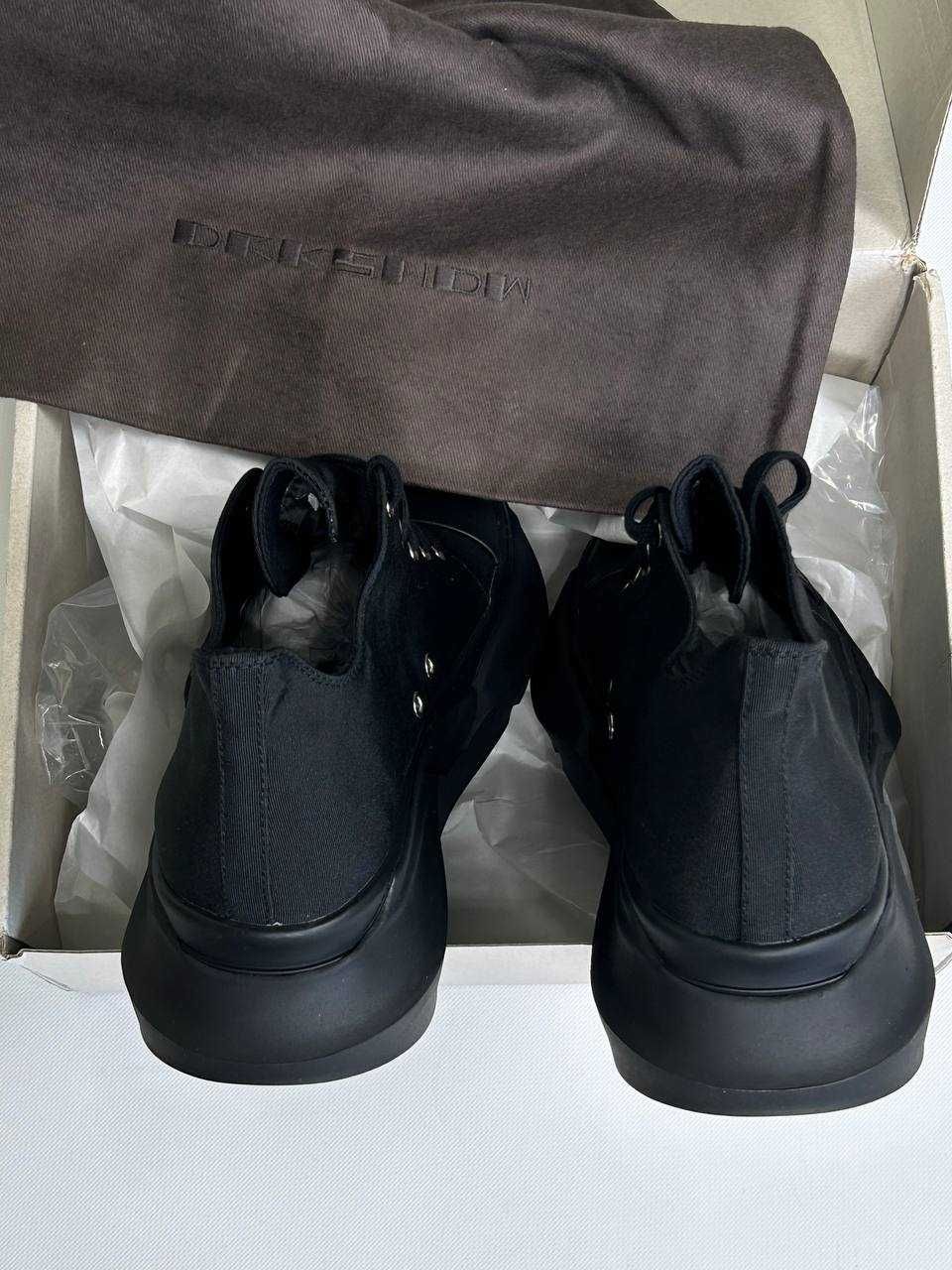 Rick Owens DRKSHDW Abstract Ramones jumbo lace laces кеди кросівки 44