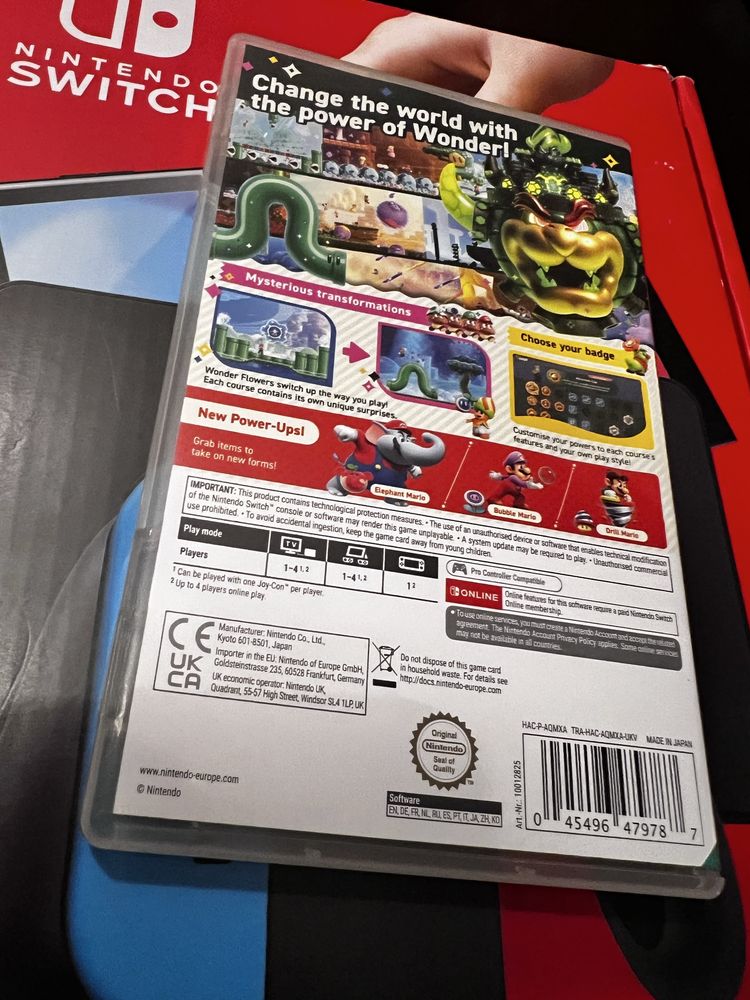 Gra na konsolę Nintendo Switch - Super Mario Bros. Wonder