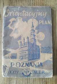 Orientacyjny plan miasta Poznania