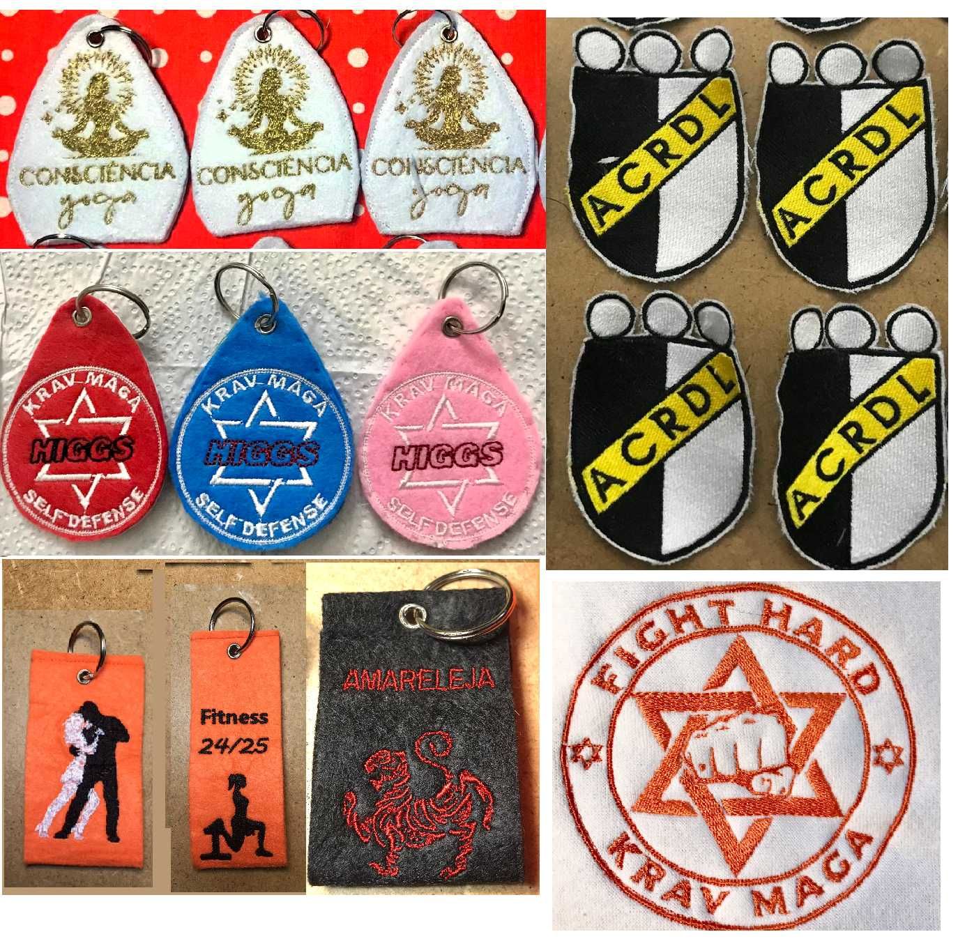 Estampagem e Bordados personalizados