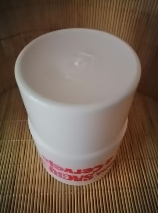 Copo antigo em plástico publicidade " beba SAGRES a Cerveja ",