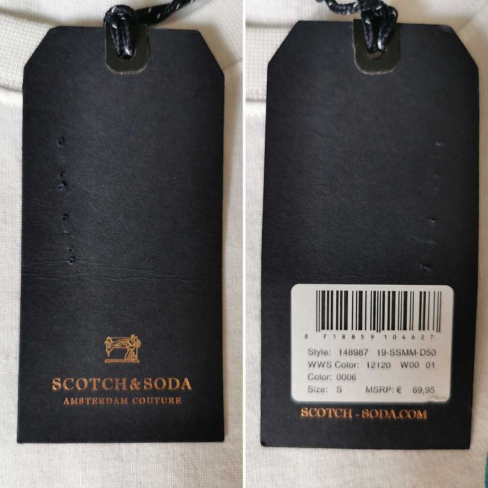Лонгслів Scotch & Soda Футболка з рукавами Нова з биркою