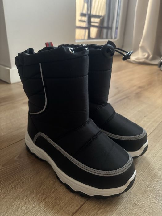 Buty zimowe, śniegowce, rozm 32, jak nowe