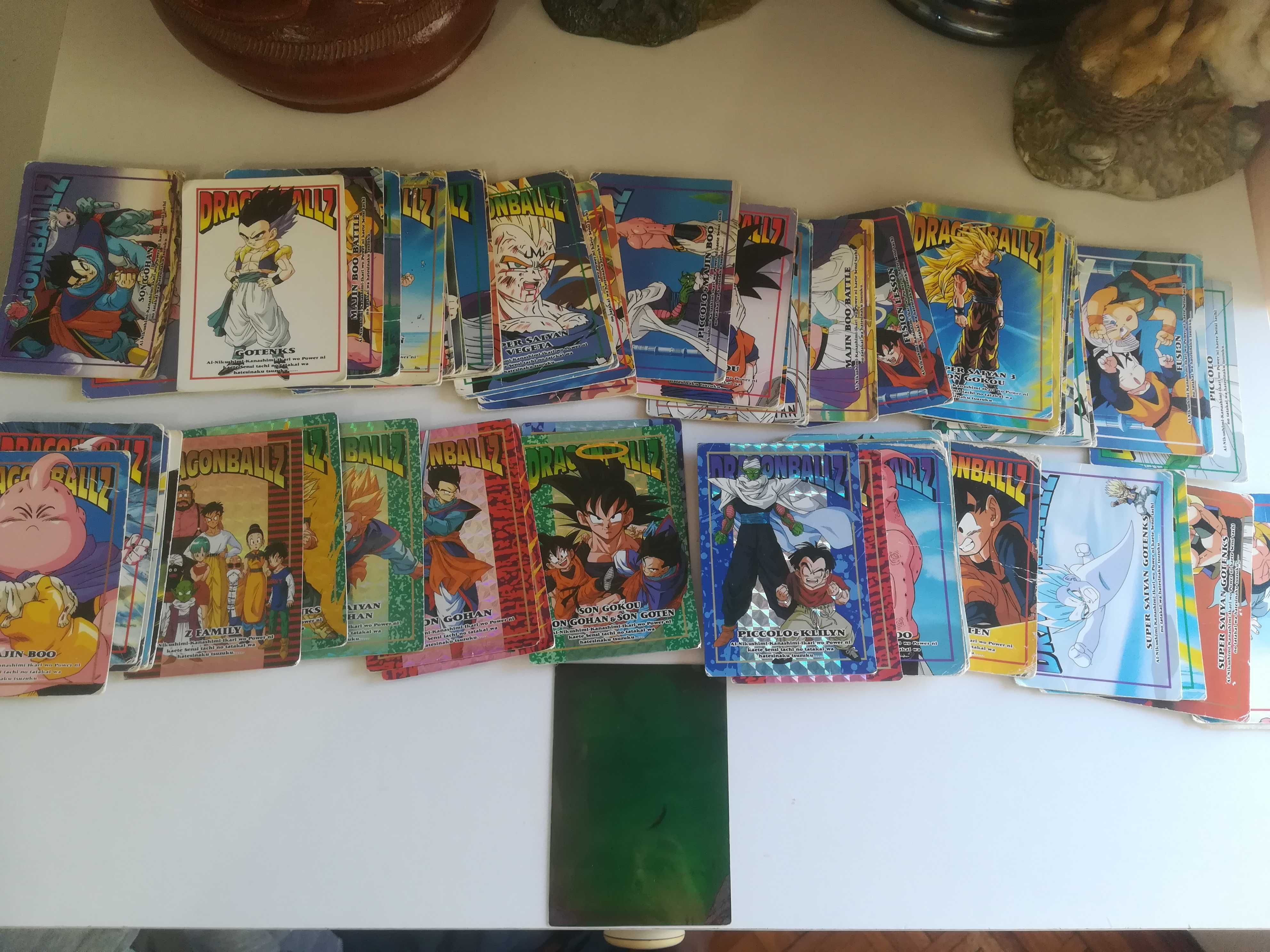 Cartas de coleção Dragon Ball Z/GT - Várias coleções (Panini e outras)