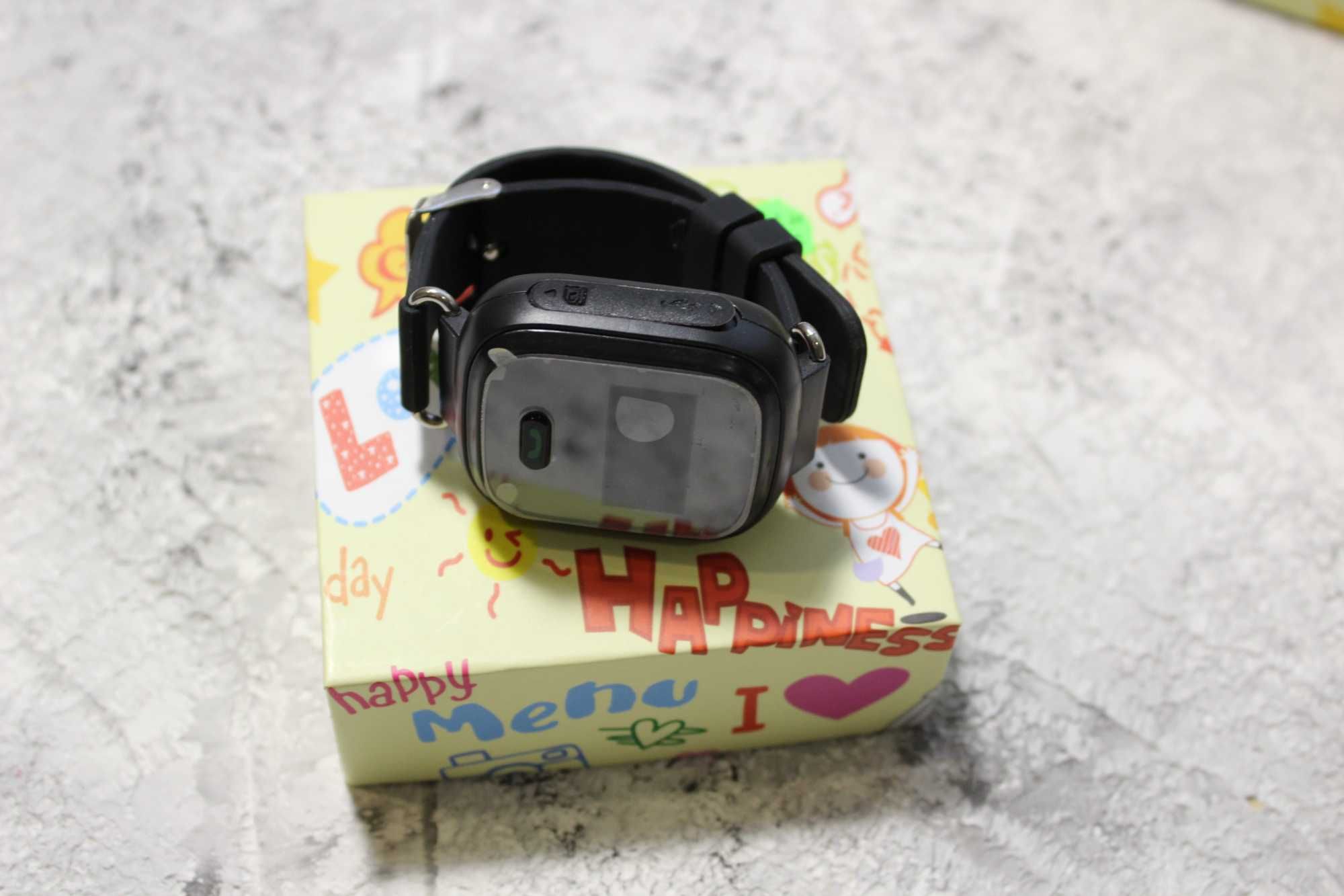 Детские умные часы GW900 Q60 черного цвета под сим карту