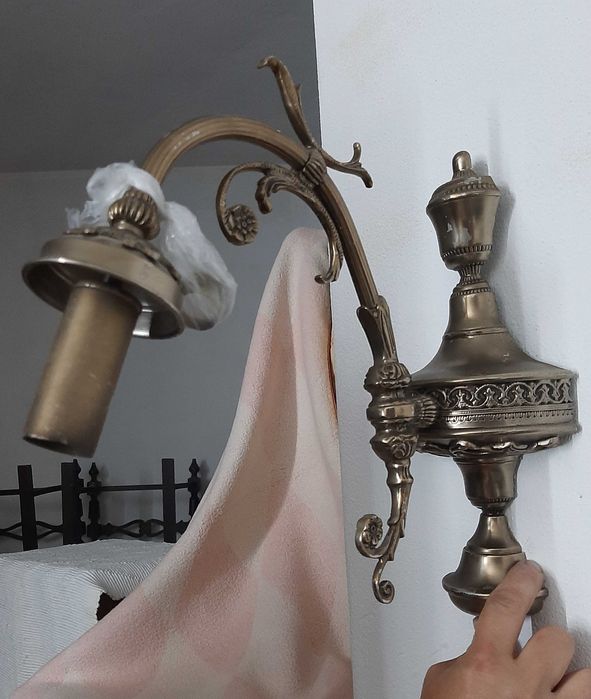 2 candeeiros antigos