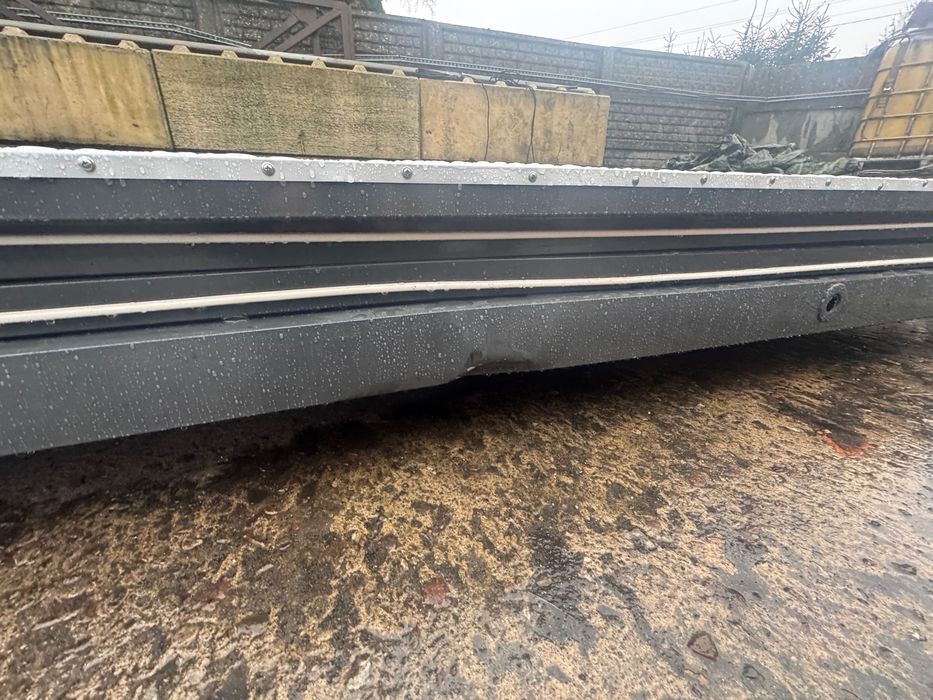 Kontener składany 5,8m x 2,50 m lekko uszkodzony grafit magazynowy