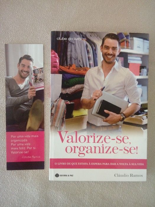 Livro "Valorize-se, Organize-se!" de Cláudio Ramos