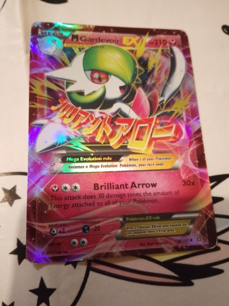 Cartas mega Evo.