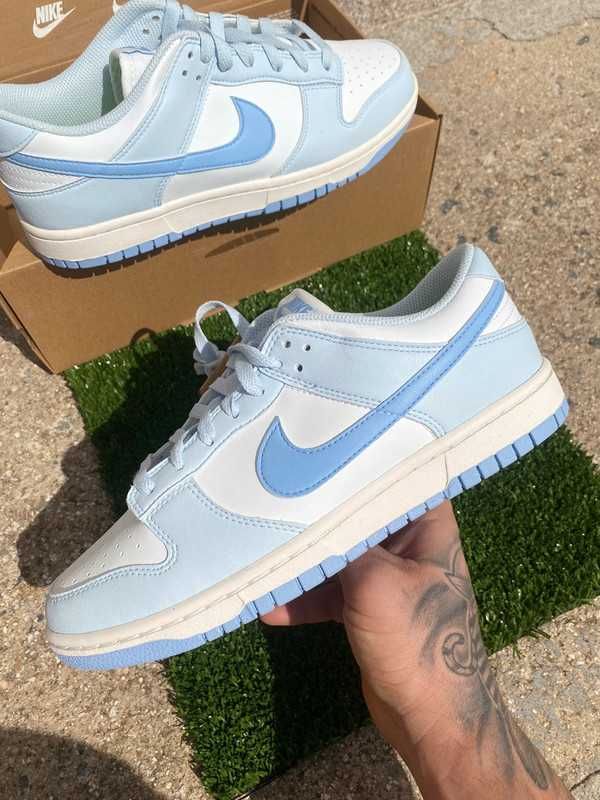 Trampki NiKe (biało-niebieskie) unisex Dunk Klasyczne Wild EU.38