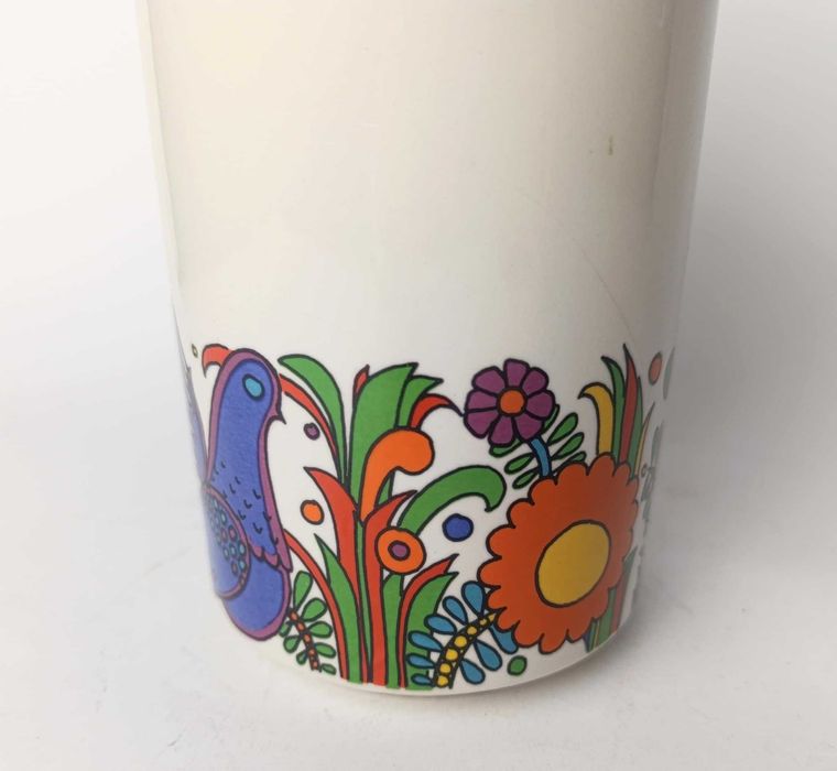 Wazon porcelanowy vintage od Villeroy & Boch Acapulco Lata 70