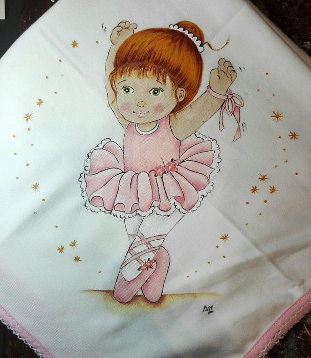 Fralda de pano bailarina