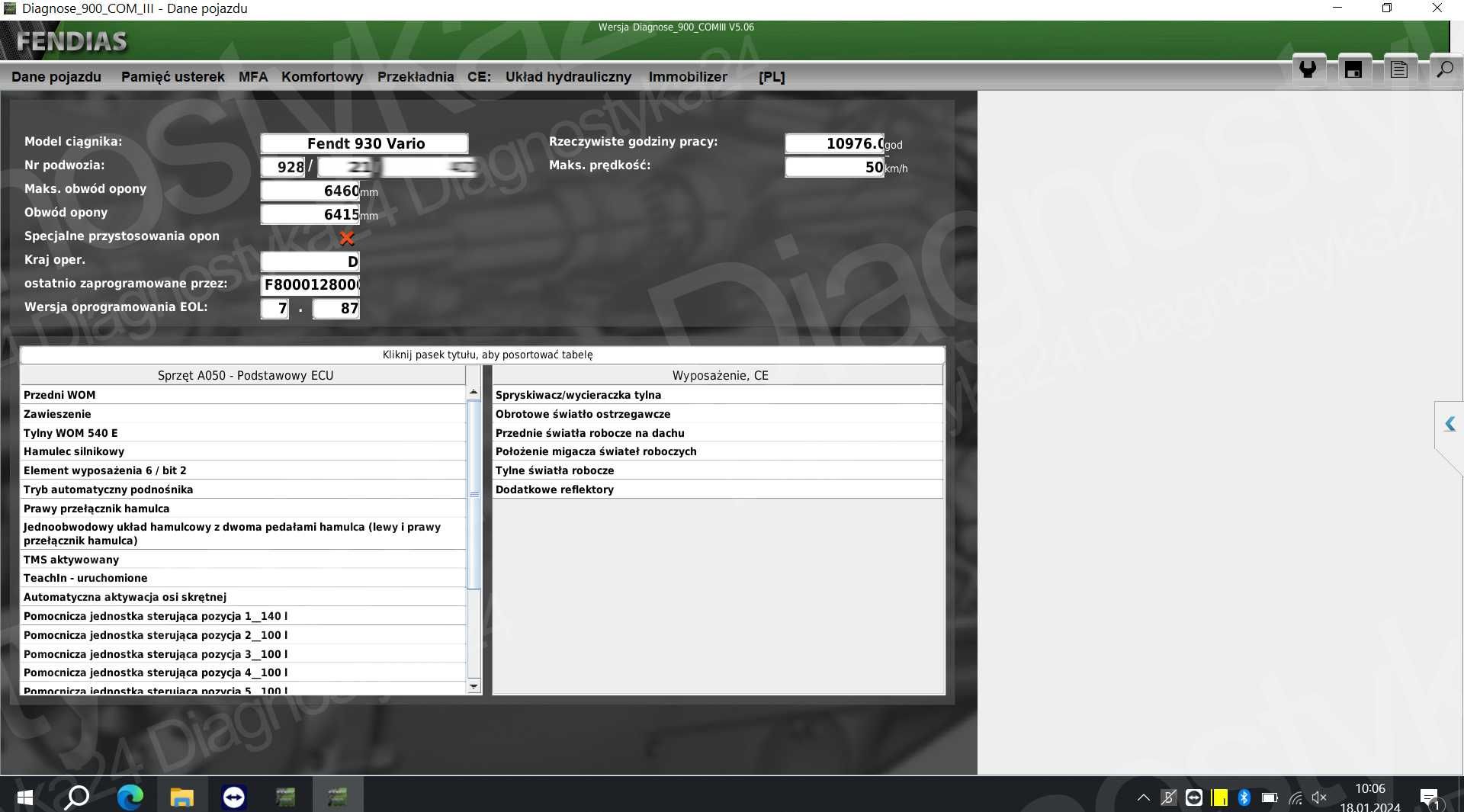 Fendias V1.2025 Fendt NAJNOWSZE Oprogramowanie AGCO Can 2X4 Dongle