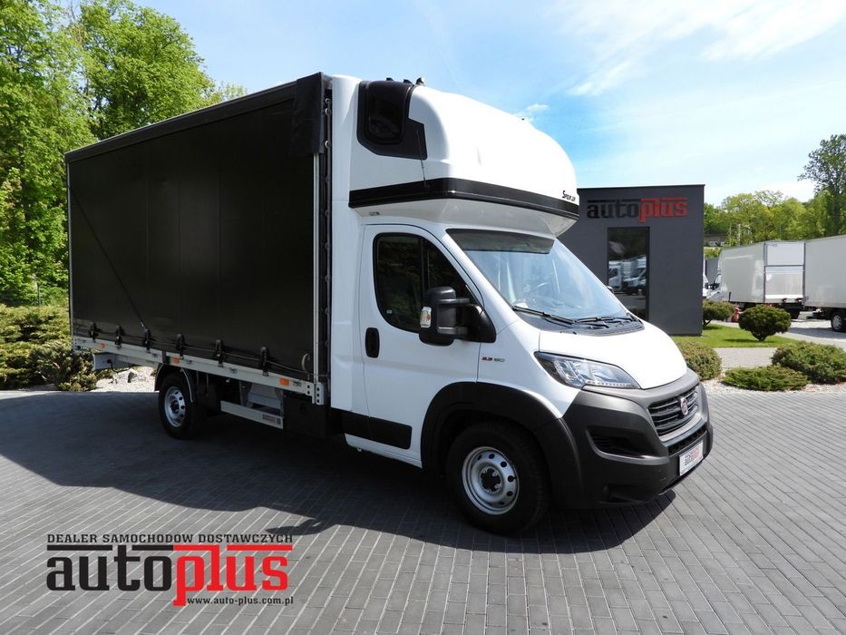Fiat DUCATO PLANDEKA 10 PALET WEBASTO TEMPOMAT KLIMATYZACJA LEDY PNEUMATYKA  160KM  stan bardzo dobry, nie wymaga nakładów finansowcyh dostępny od ręki