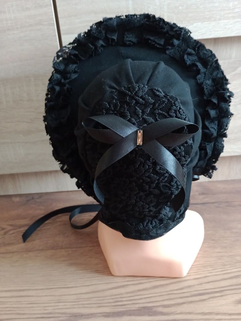 Nowy bonnet wiktoriański z krzyżykami alternative