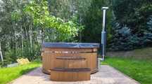 Balia ogrodowa 225 cm – wbudowany piec - 28kW - hydromasaż - raty 0%