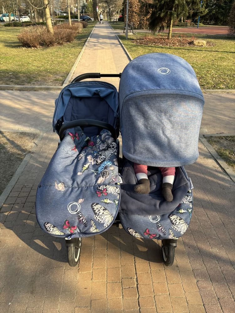 Bugaboo Donkey Duo (pełny zestaw)