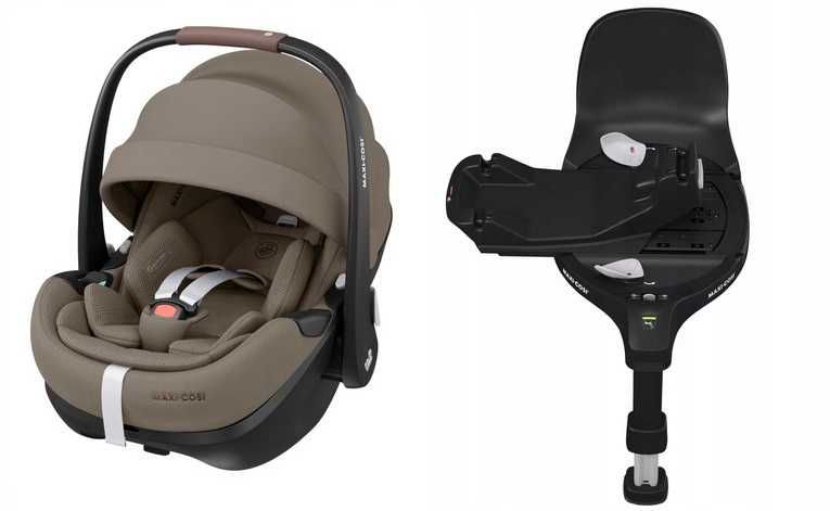 Zestaw 4w1 wózek BEBETTO PELPASSO + fotelik Maxi-Cosi PebblePRO2 +BAZA