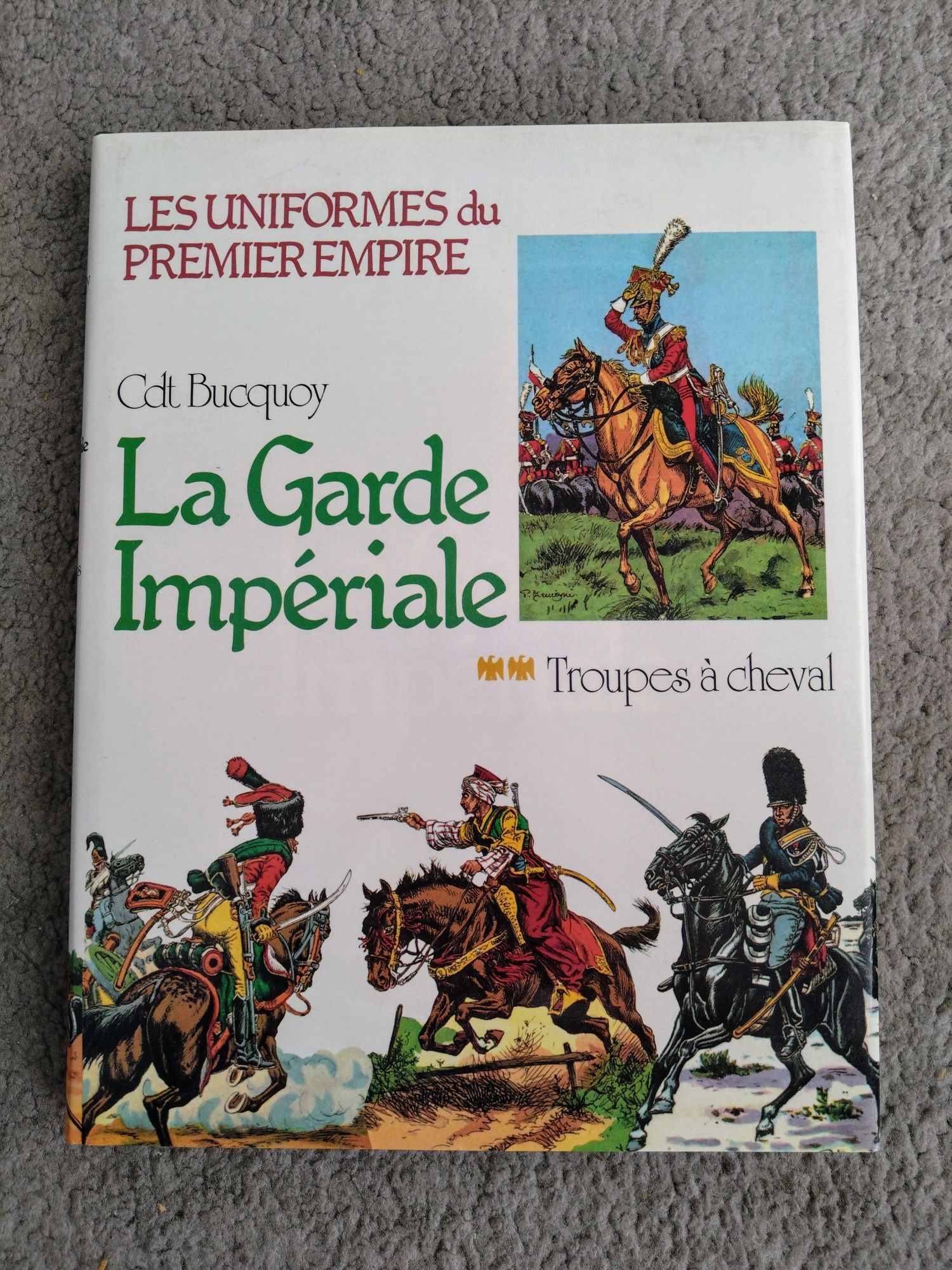 Mundury pierwszego Imperium Gwardia Cesarska - Żołnierze na koniach