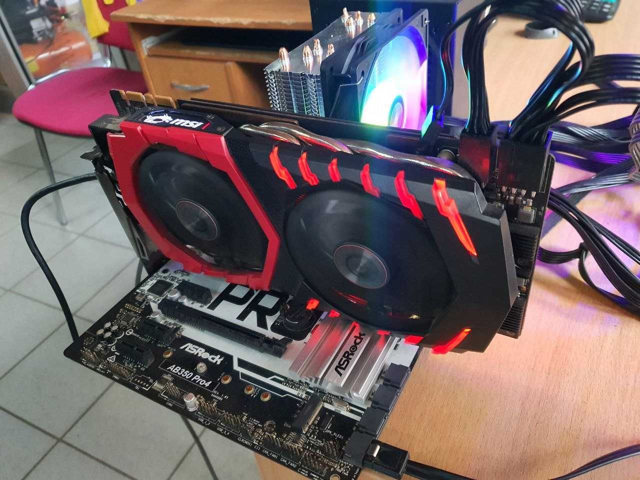 Видеокарта MSI GTX1080 GamingX 8 Gb GDDR5X отличное состояние.
