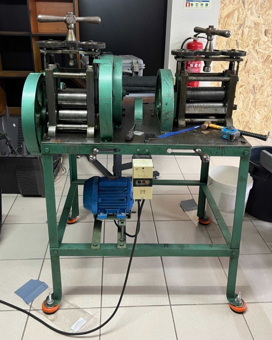 Laminador duplo de ourives