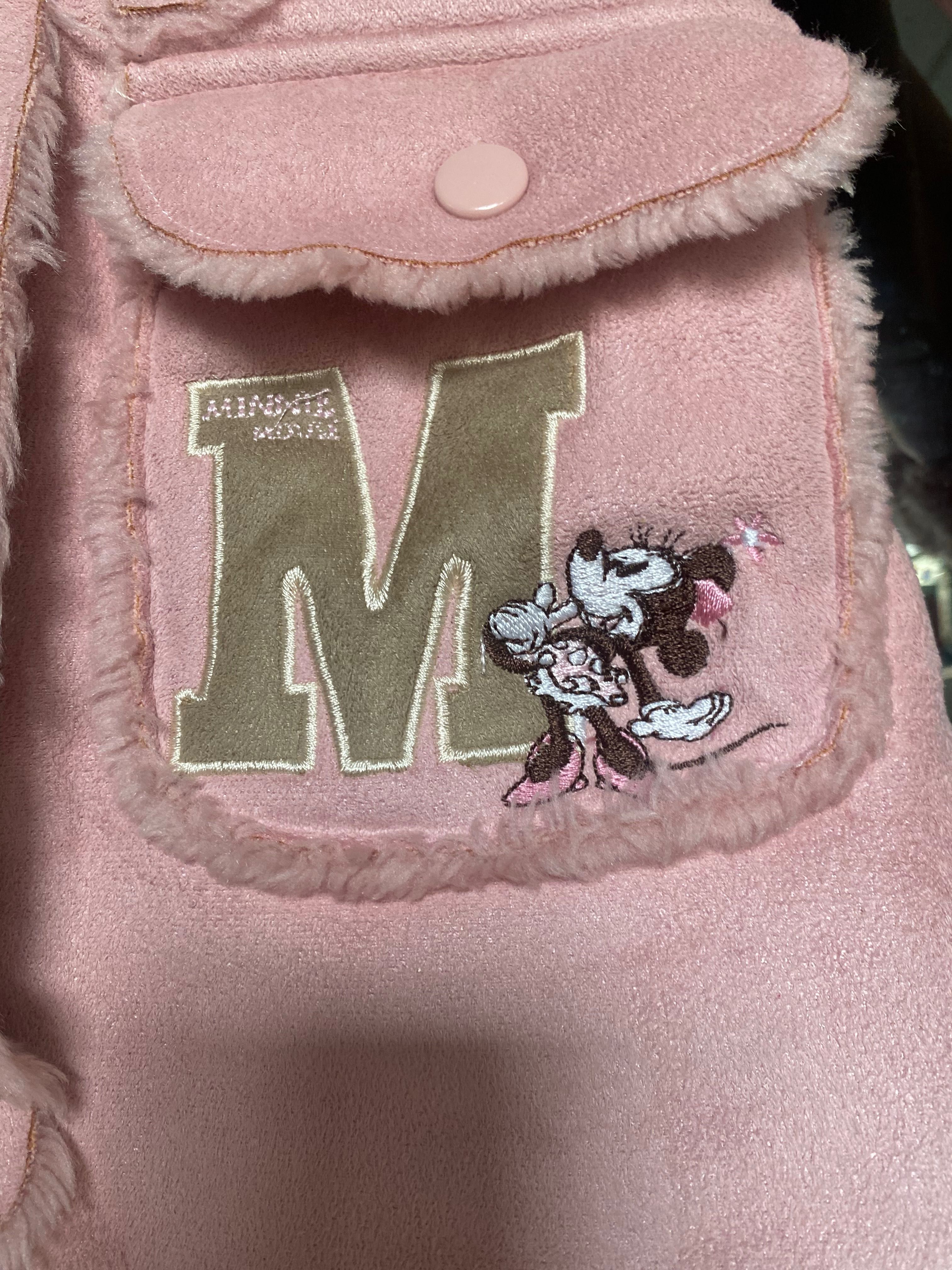 Minnie Mouse Disney kożuszek różowy R 92