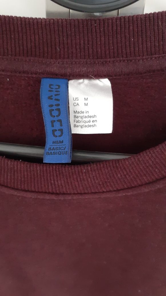 Bluza męska bawełniana Divided Basic Basique H&M M 38