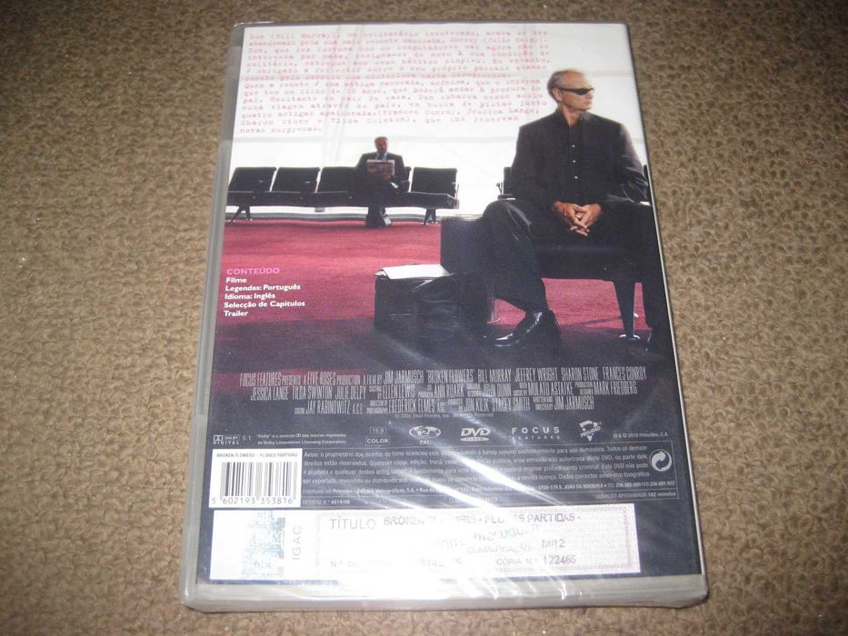 DVD "Broken Flowers: Flores Partidas" de Jim Jarmusch/Selado!