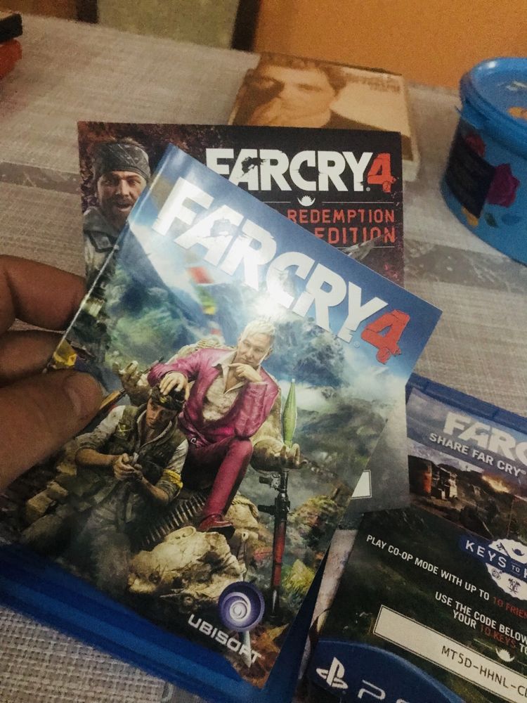 Farcry 4. Pudelko , ksiazeczka. Brak pkyty