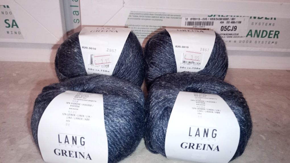 Włóczka LANG yarns GREINA 2862