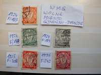 5szt. znaczki Fi187 WMG 1924/1935r. HERB Niemcy Danzig PMW