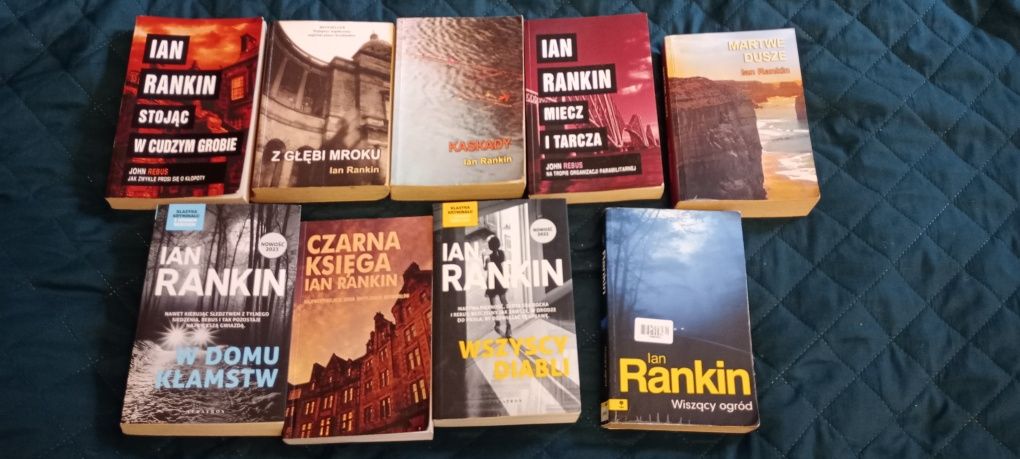 Ian Rankin 21 książek o detektywie Johnie Rebusie