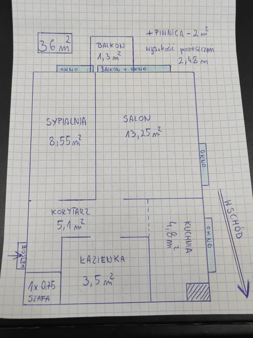 Mieszkanie 2 pokoje w Gdyni Chyloni