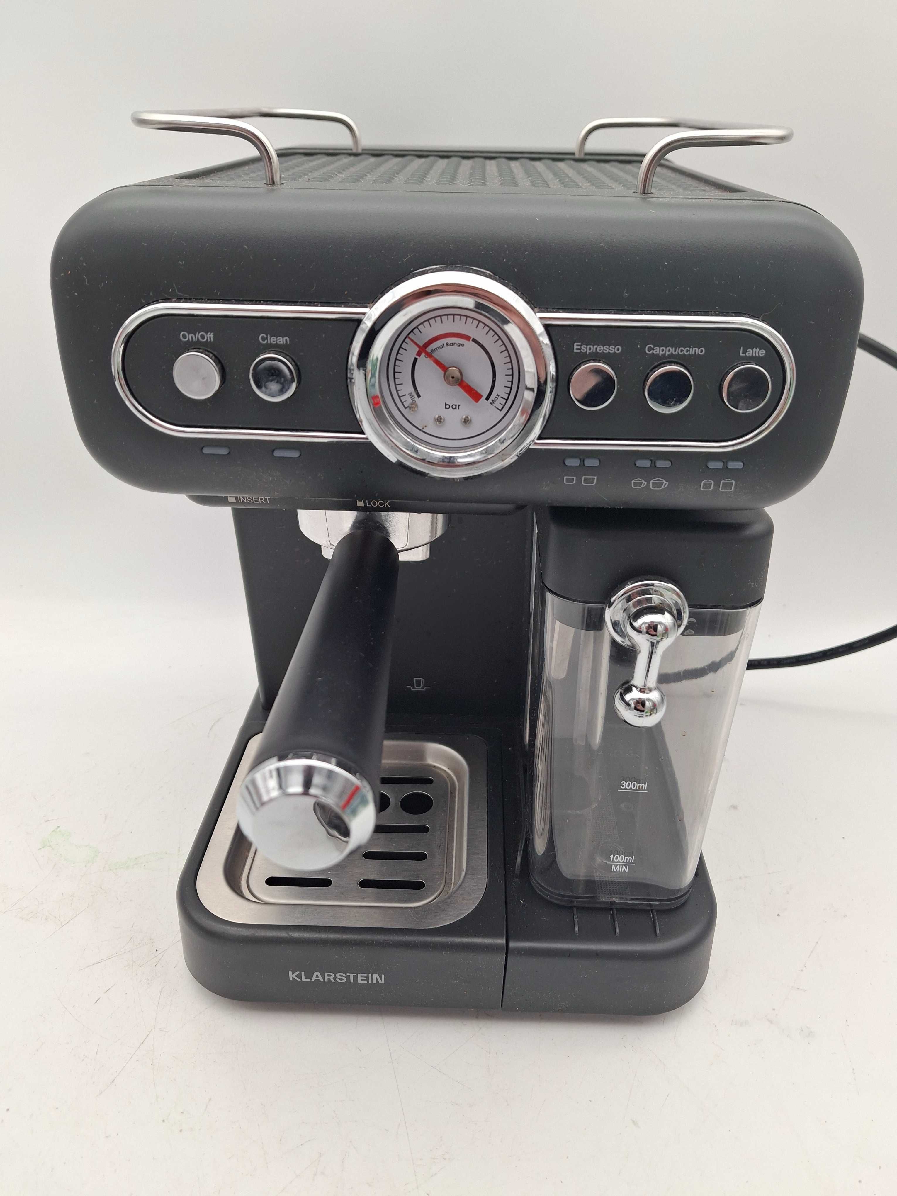 Ekspres do kawy ciśnieniowy automatyczny Klarstein 1350W 19bar 1,2l
