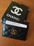 etui na karty, card holder CHANEL, portfel