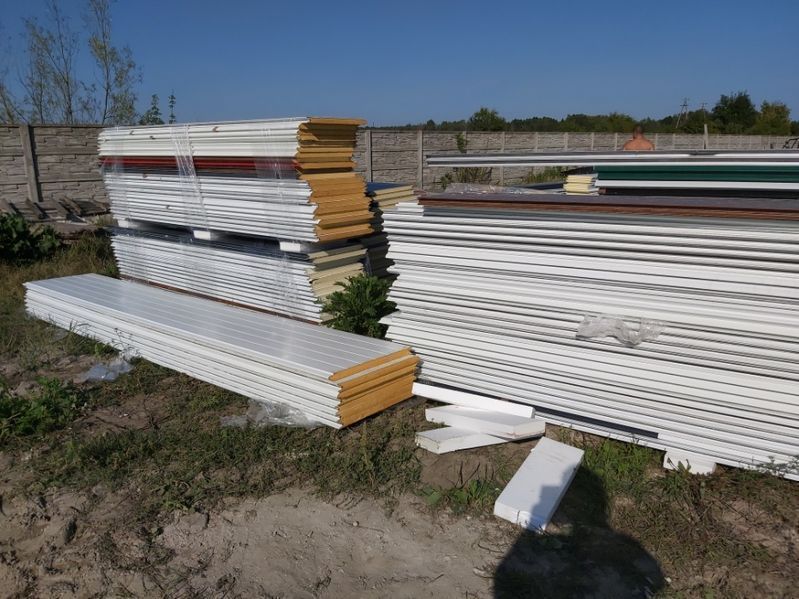 płyta warstwowa 40mm Nowa/2.5, 3, 4m/ Dostawa/ II gatunek