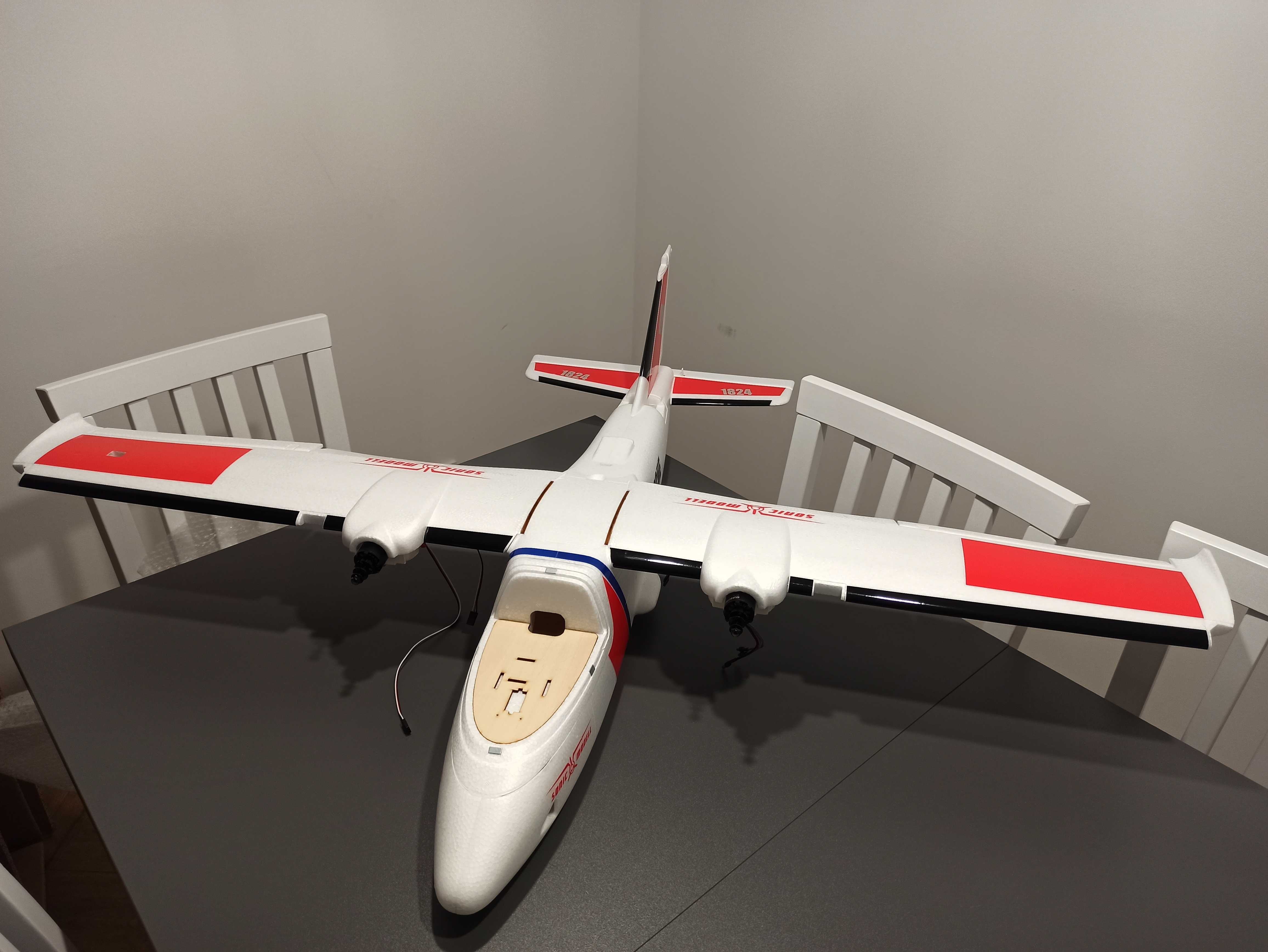 Sonicmodell Binary 1,2m 1200mm Samolot Platforma FPV RC Nowy Wysyłka