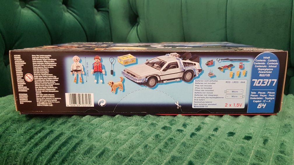 Playmobil Powrót do przyszłości 70317 Delorean !!! Ostatnia Sztuka !!!