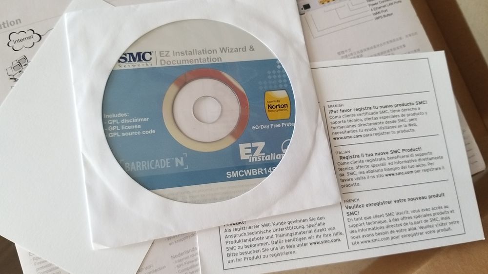 ROUTER smc barricade N 300mbps