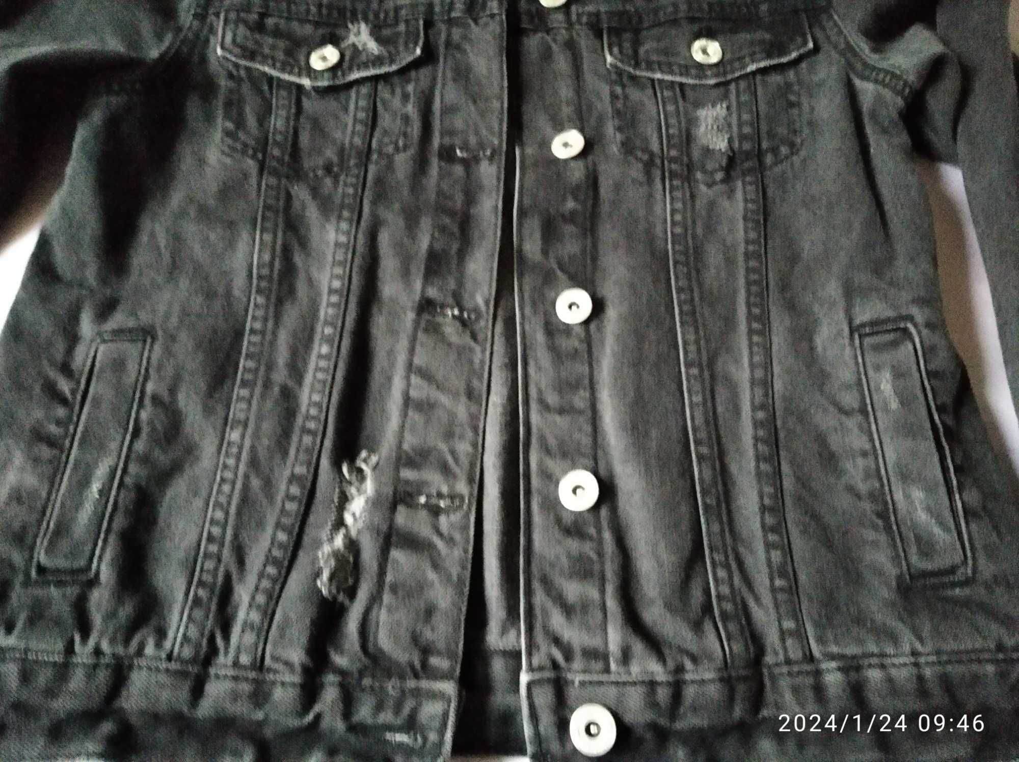 Katana jeans z przetarciami rozm. 146/152 Firma GIRLS