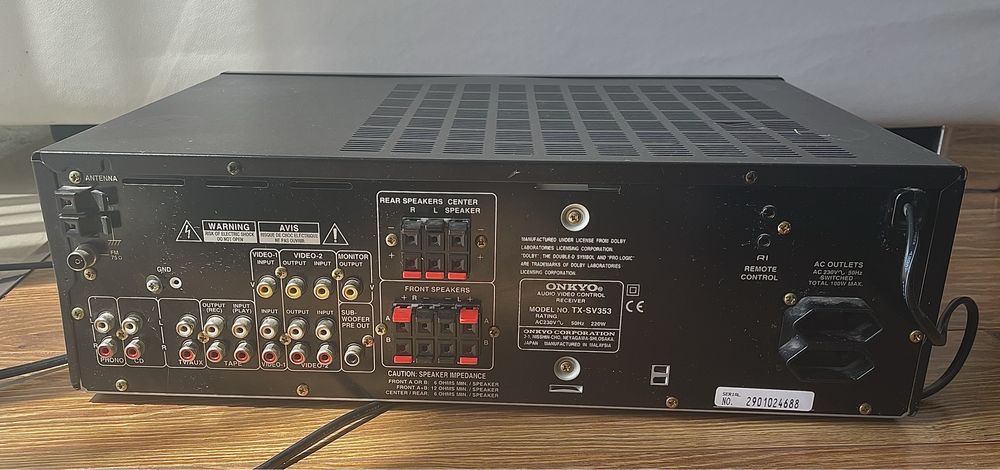Amplituner wzmacniacz ONKYO TX-SV353