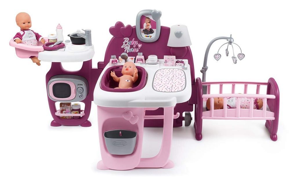 Большой игровой центр Smoby Baby Nurse Прованс комната малыша 220349