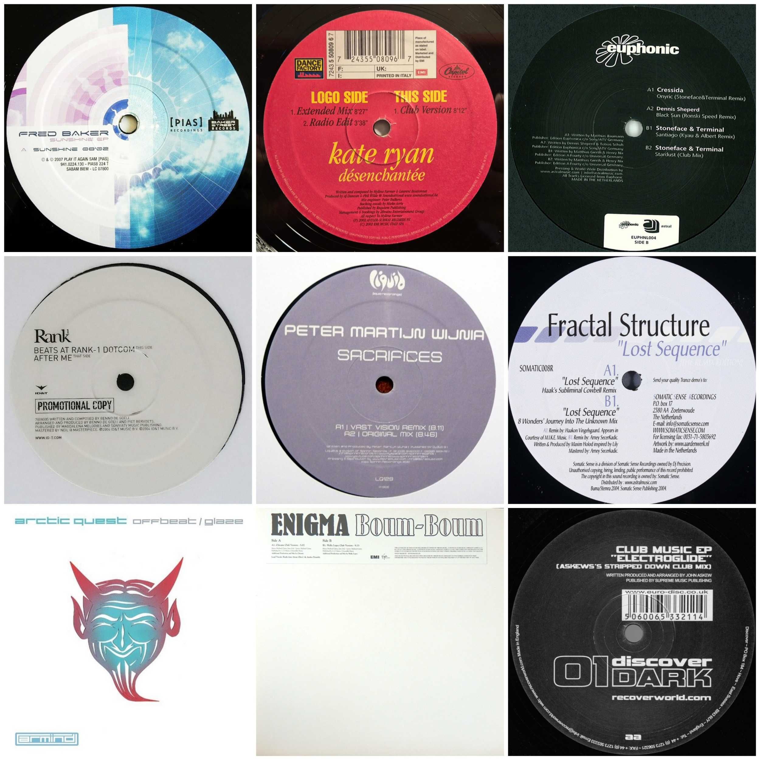 Cosmic Gate/KyauVs.Albert/Ronski Speed/Ferry Corsten/Solarstone/Jes/LP