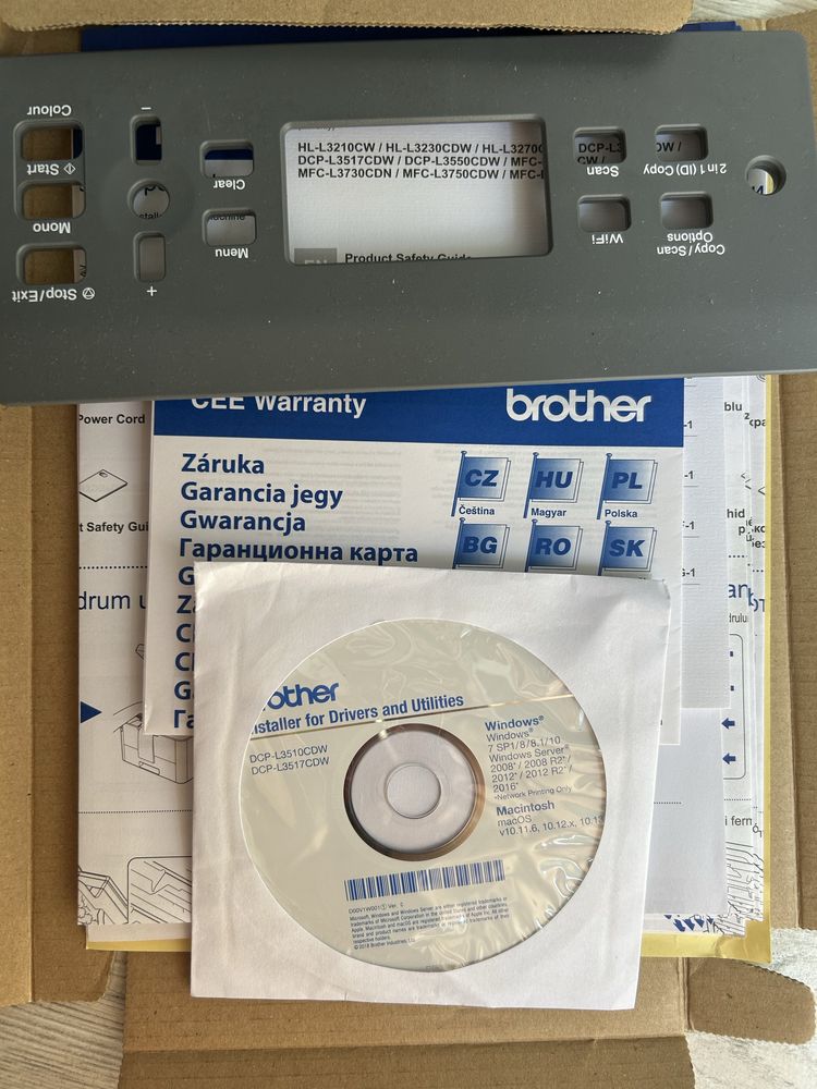Drukarka laserowa brother DCP-L3510CDW wi-fi