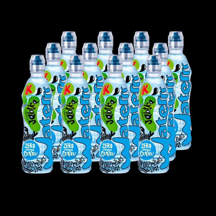Kubuś Waterr PET 0,5l 500ml bez kaucji x 12 sztuk 3 smaki