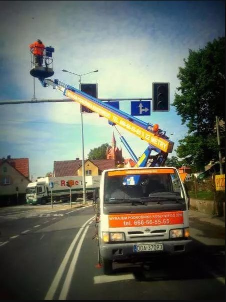 Podnośnik koszowy Oława, zwyżka 666.665.565 Jelcz-Laskowice, Siechnice